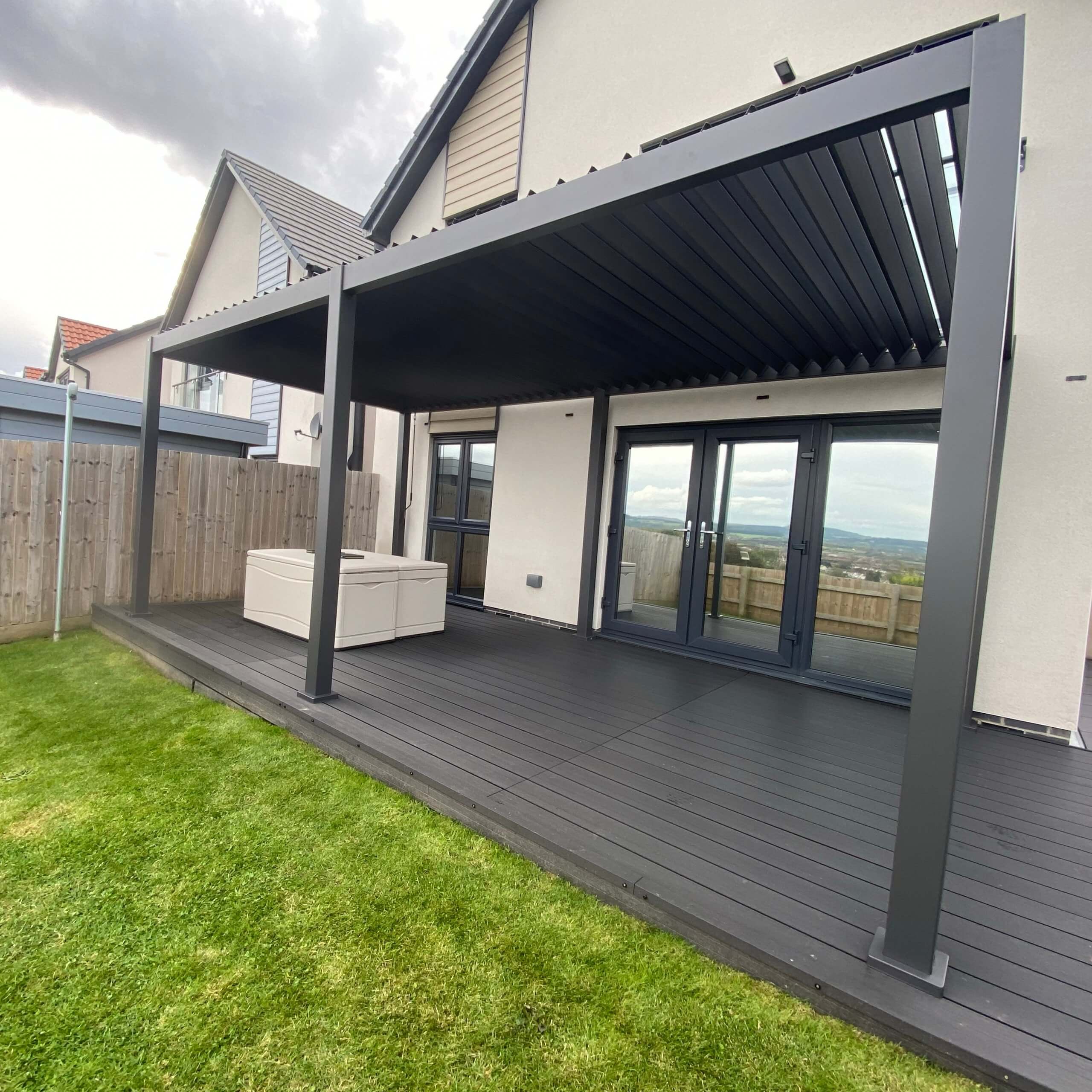 Rota Louvered Pergola 3 x 6m