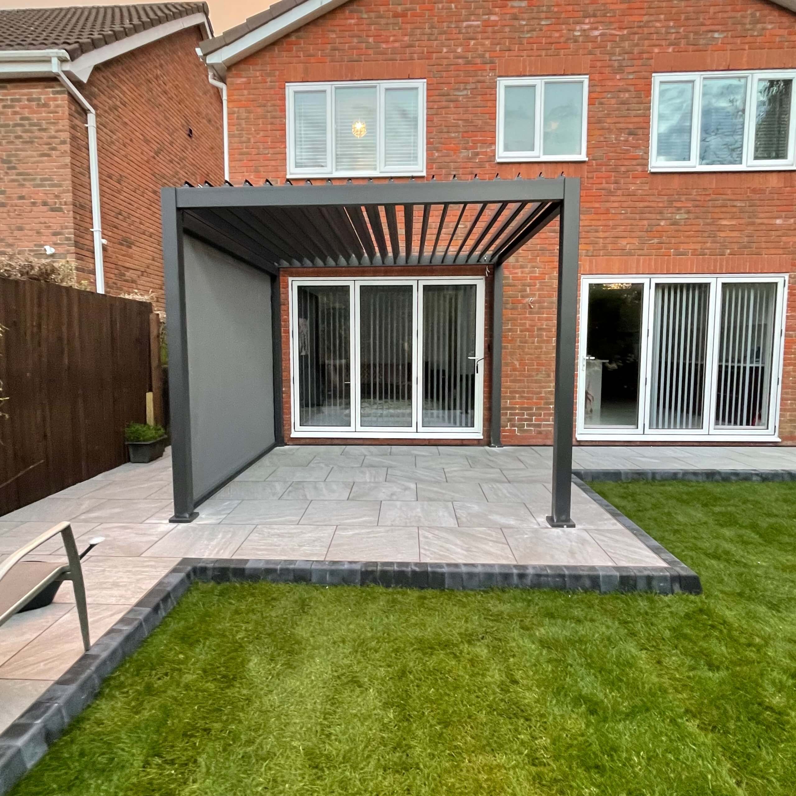 Rota Louvered Pergola 3 x 3m