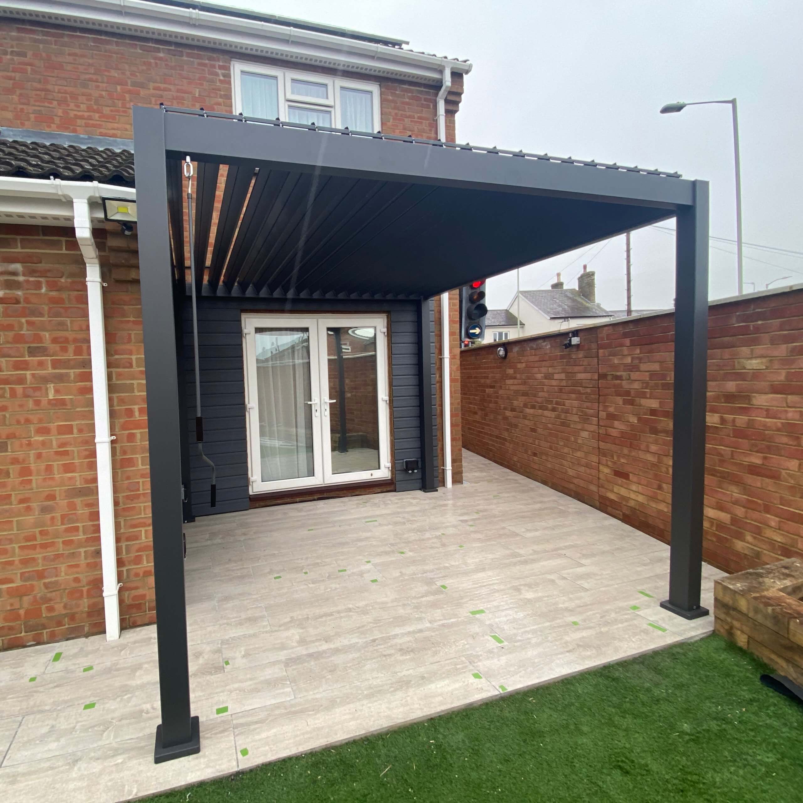 Rota Louvered Pergola 3 x 3m