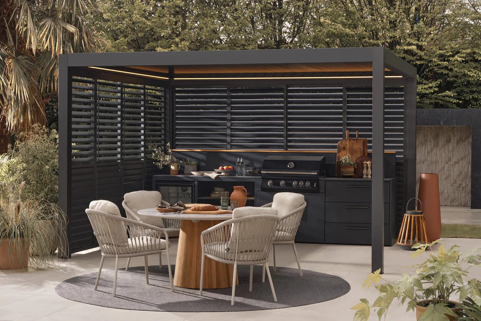 The Blenheim Modular Outdoor Kitchen Single Wall S008