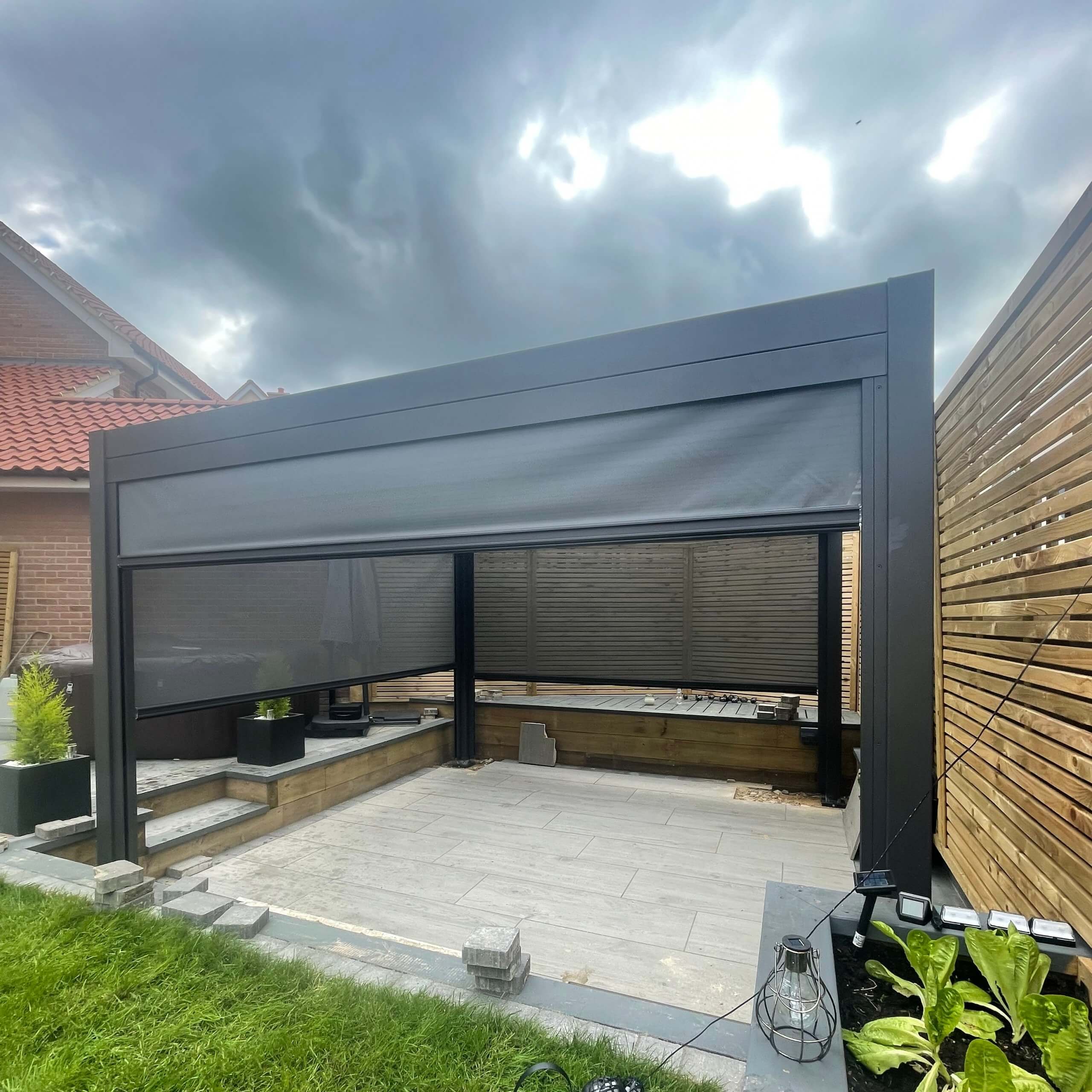 Rota Louvered Pergola 3.6 x 3.6m