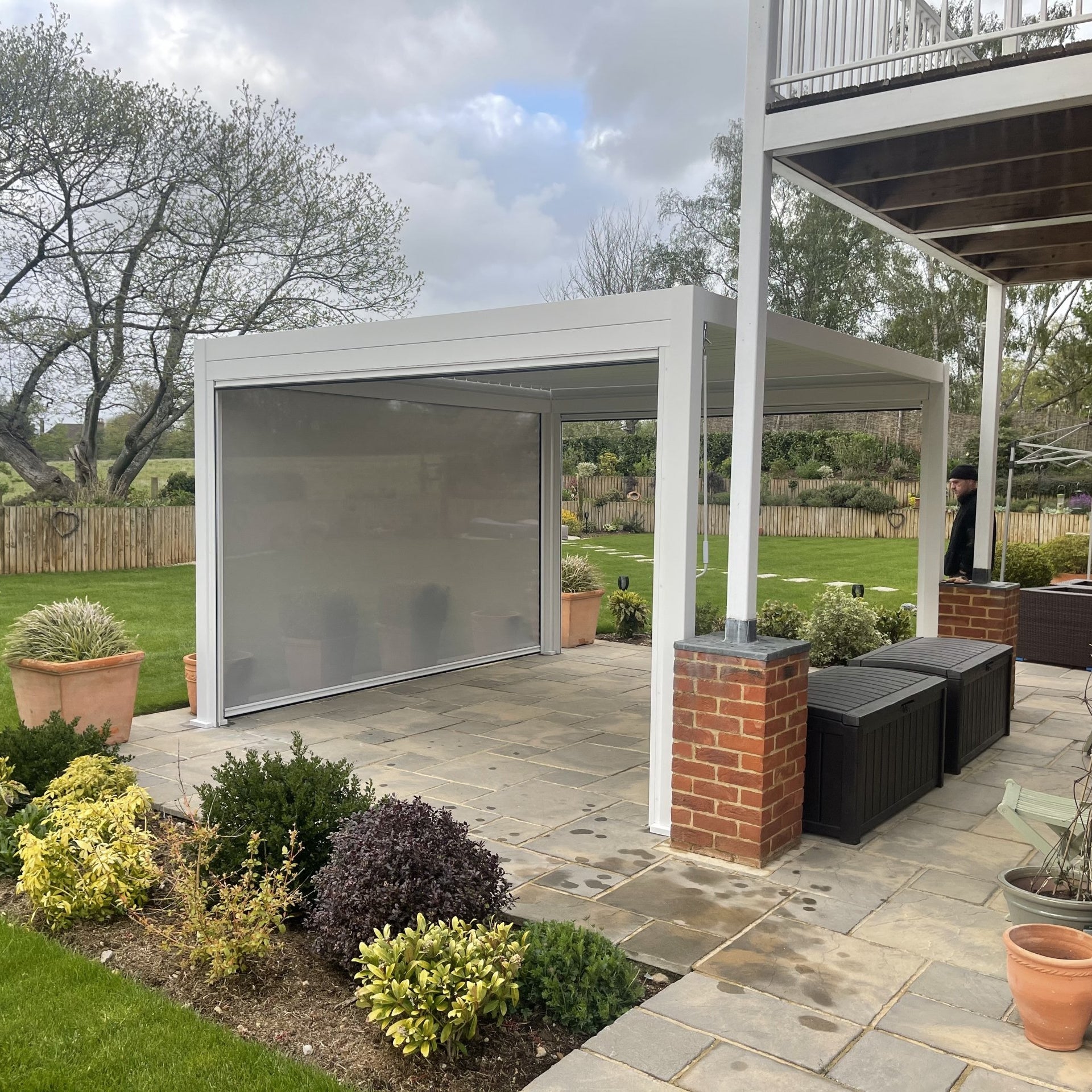 Rota Louvered Pergola 3 x 4m