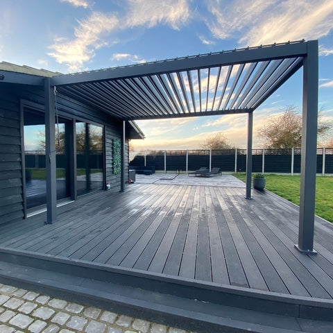 Rota Louvered Pergola 3 x 4m