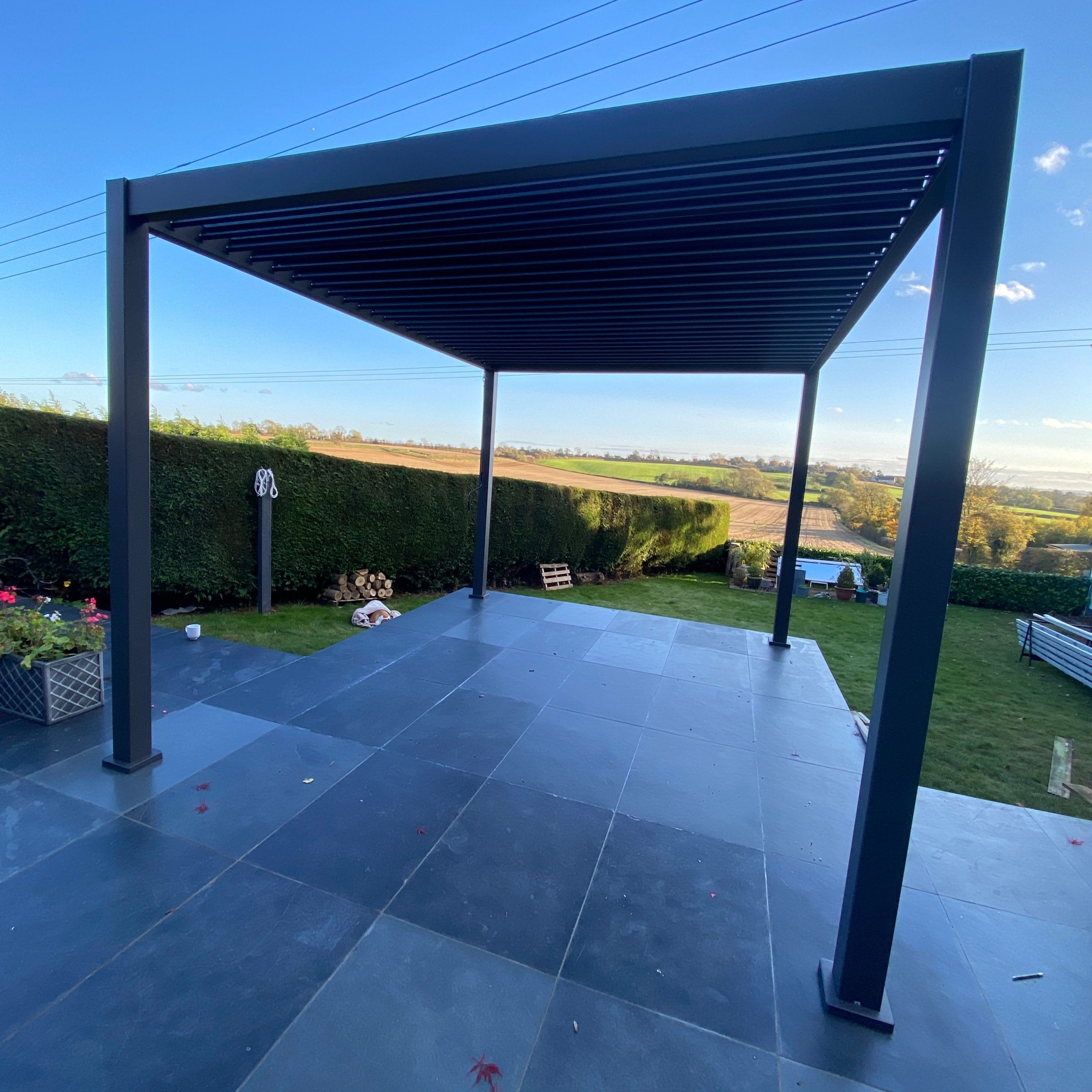 Rota Louvered Pergola 3 x 4m