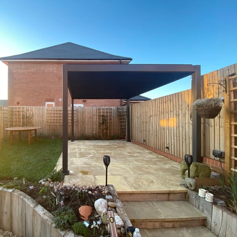 Rota Louvered Pergola 3 x 4m