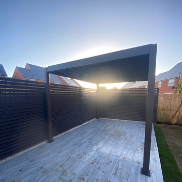 Rota Louvered Pergola 3 x 4m