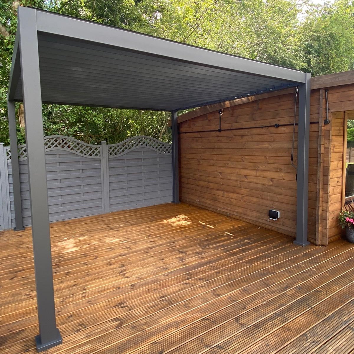 Rota Louvered Pergola 3 x 4m